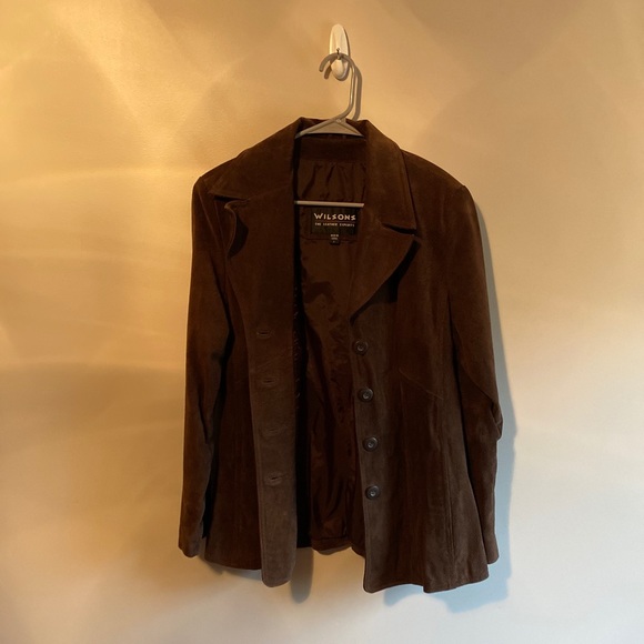 Wilsons Leather Jackets & Blazers - Wilson’s Suede Leather Coat